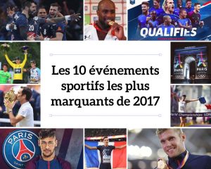 Les 10 événements sportifs les plus marquants de 2017