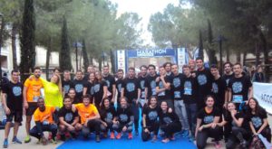 L'équipe de l'UM au marathon de Montpellier