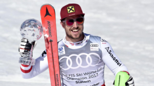 Marcel Hirscher en vainqueur