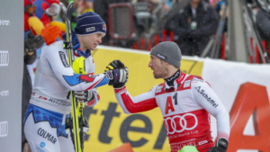 Alexis Pinturault et Marcel Hirscher