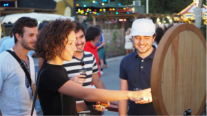 La borne photo Candela aux Festiv’halles du Lez à Montpellier 17 juillet 2020