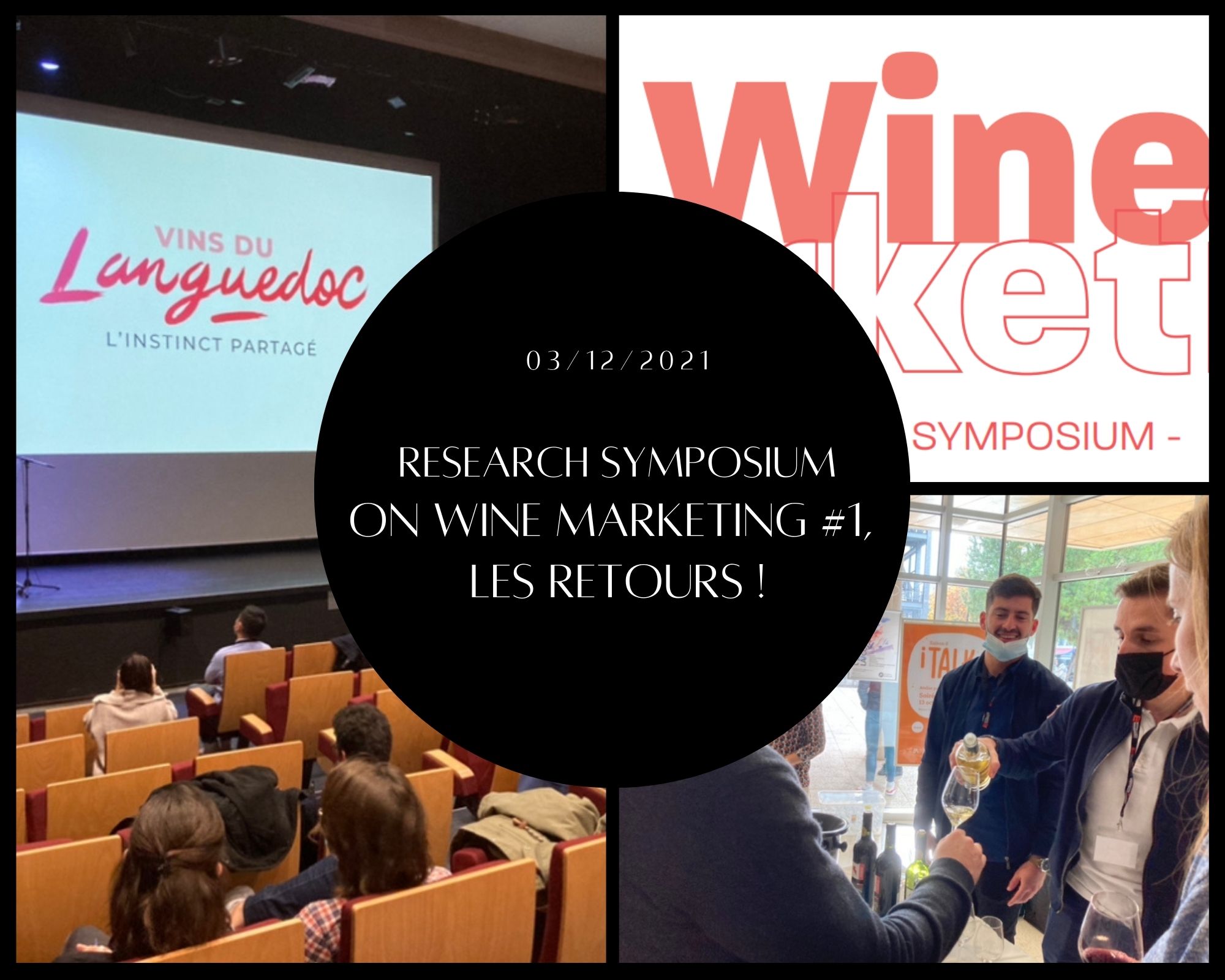 première édition de la Journée de la Recherche en Marketing du vin, organisée par Montpellier Management, Montpellier Sup’Agro et Montpellier Business School.