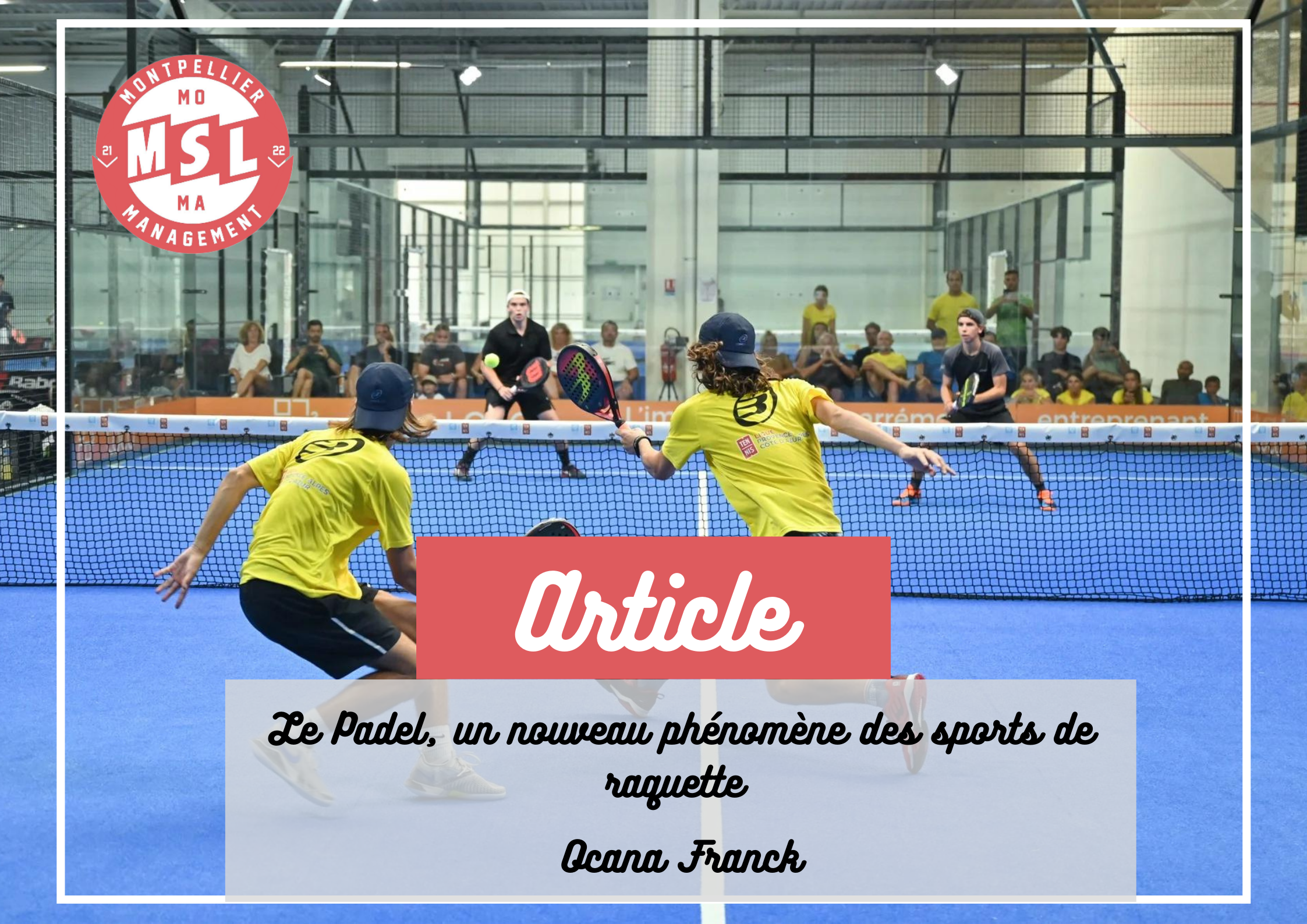 Le padel, ce sport de raquette qui essaime en France