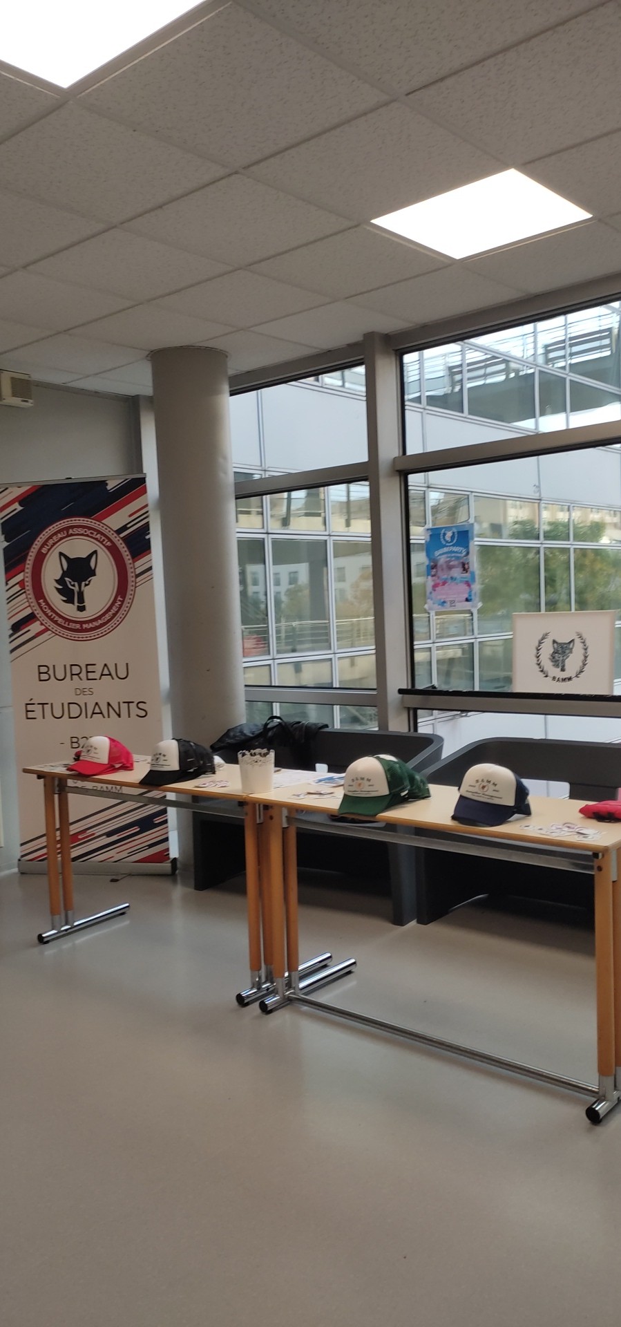 Stand du bureau des étudiants