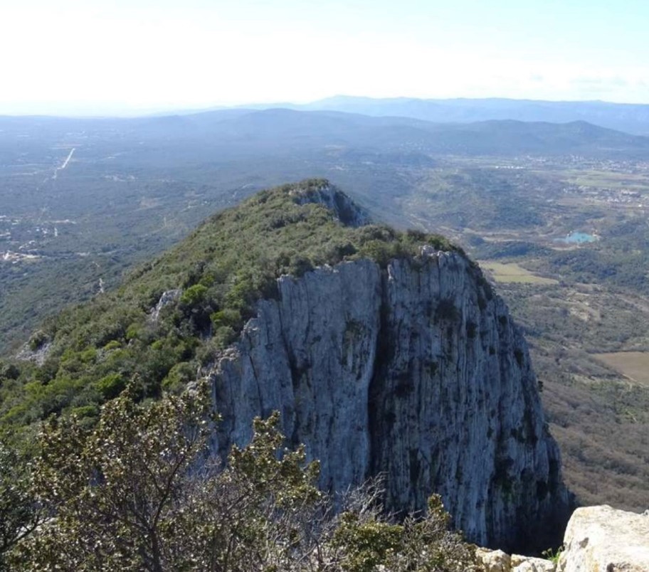 Image montrant une vue du Pic Saint Loup